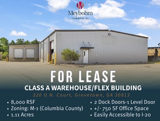 More details for 320 Un Ct, Grovetown, GA - Industrial for Lease
