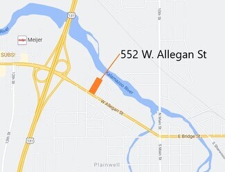 Plus de détails pour 552 W Allegan St, Plainwell, MI - Terrain à louer