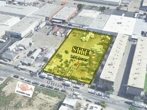 11958 Allegheny St, Sun Valley, CA - AERIAL map view - Image1