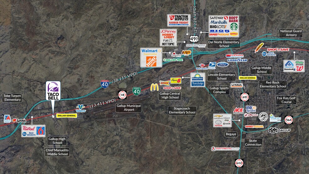 3095 W Historic Hwy, Gallup, NM à vendre - Photo du bâtiment - Image 2 de 4