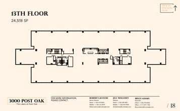 3000 Post Oak Blvd, Houston, TX for lease Floor Plan- Image 1 of 1