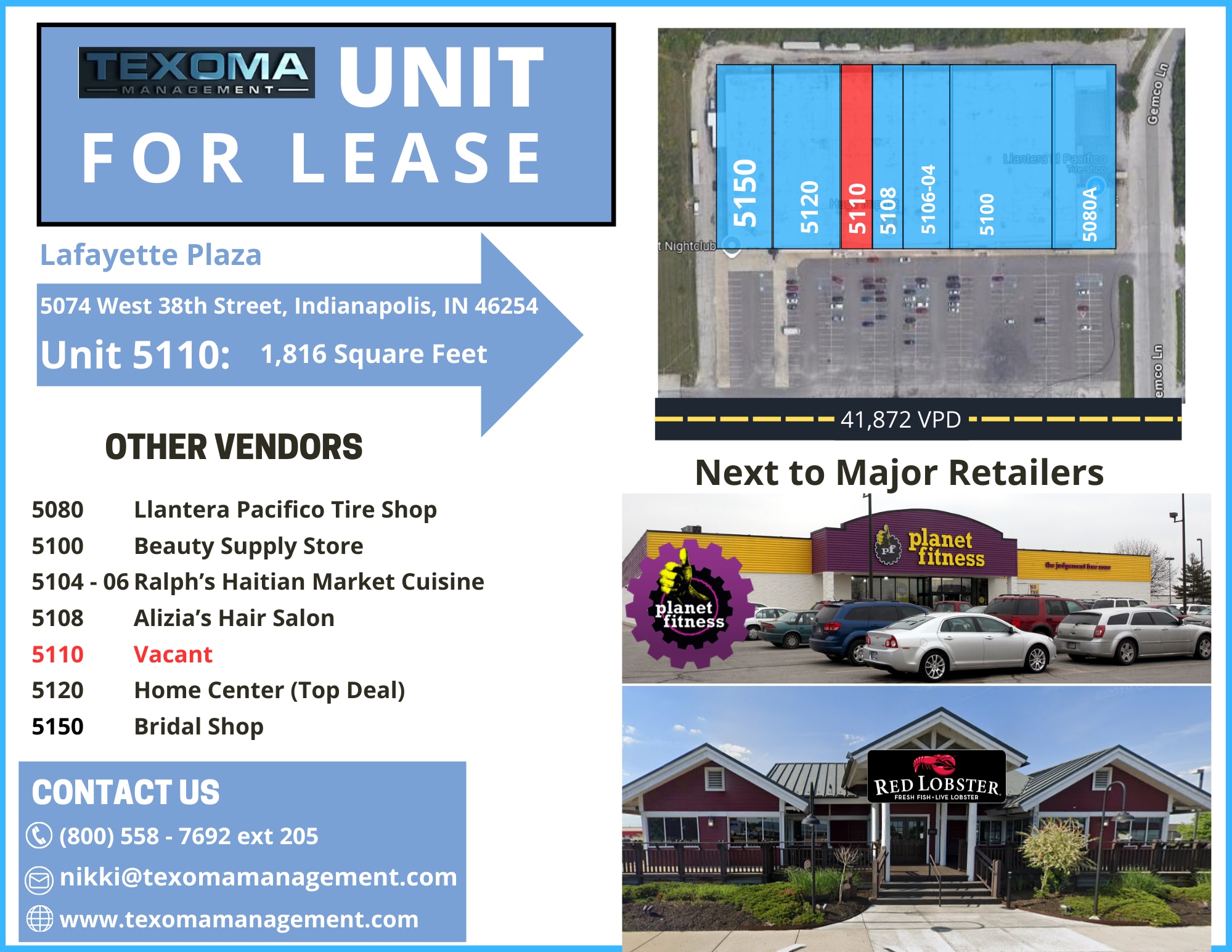 5074-5206 W 38th St, Indianapolis, IN for lease Primary Photo- Image 1 of 11