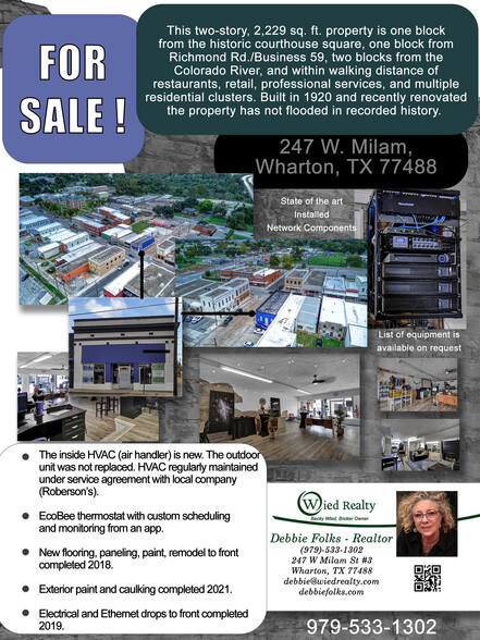 247 W Milam St, Wharton, TX for sale - Other - Image 1 of 3