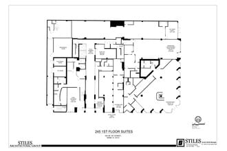 235 SE 1st St, Miami, FL à louer Plan de site- Image 1 de 1