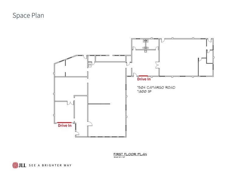 7504 Camargo Rd, Cincinnati, OH for lease - Floor Plan - Image 2 of 2