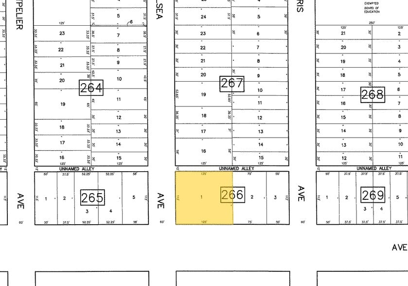 3019 Atlantic Ave, Atlantic City, NJ for lease - Plat Map - Image 3 of 14