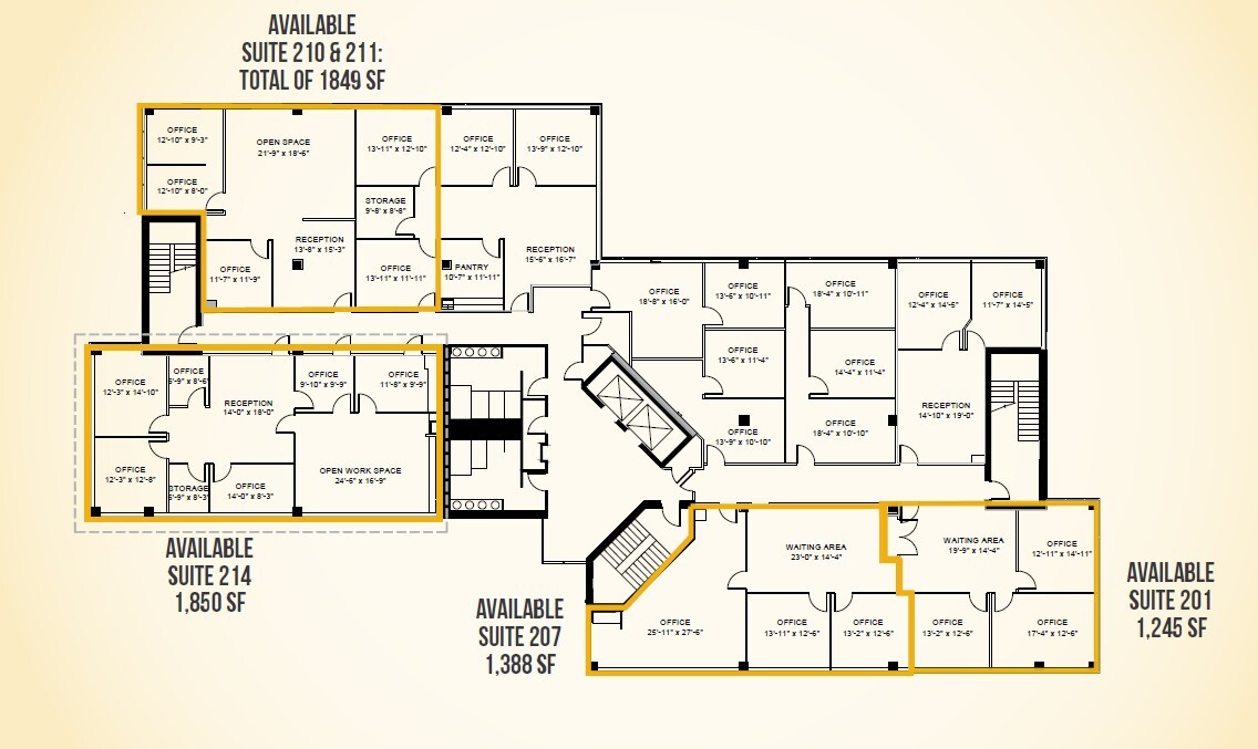 839 Elkridge Landing Rd, Linthicum, MD à louer Plan d  tage- Image 1 de 1