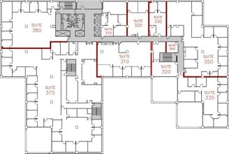 9191 Towne Centre Dr, San Diego, CA à louer Plan d’étage- Image 2 de 7