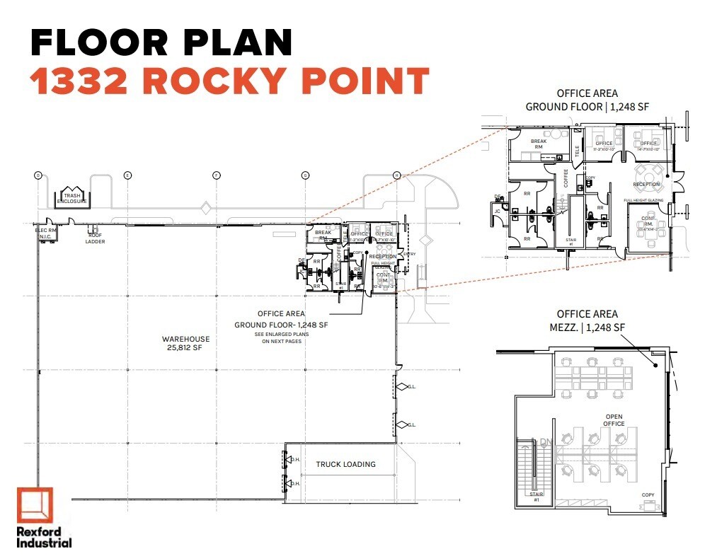 1332 Rocky Point Dr, Oceanside, CA for lease Floor Plan- Image 1 of 1