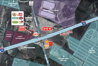 1604 E at IH-10 E, Converse, TX - Aérien  Vue de la carte - Image1