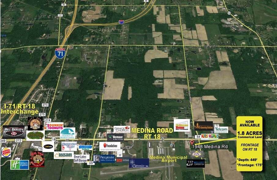 1948 Medina Rd, Medina, OH à vendre - Photo principale - Image 2 de 6
