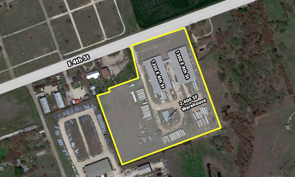 1200 E 4th, Taylor, TX à vendre - Photo du bâtiment - Image 2 de 7