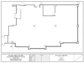 600 Red Brook Blvd, Owings Mills, MD for lease Floor Plan- Image 2 of 2