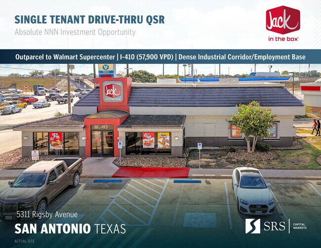 Plus de détails pour 5311 E US Highway 87, San Antonio, TX - Commerce de détail à vendre
