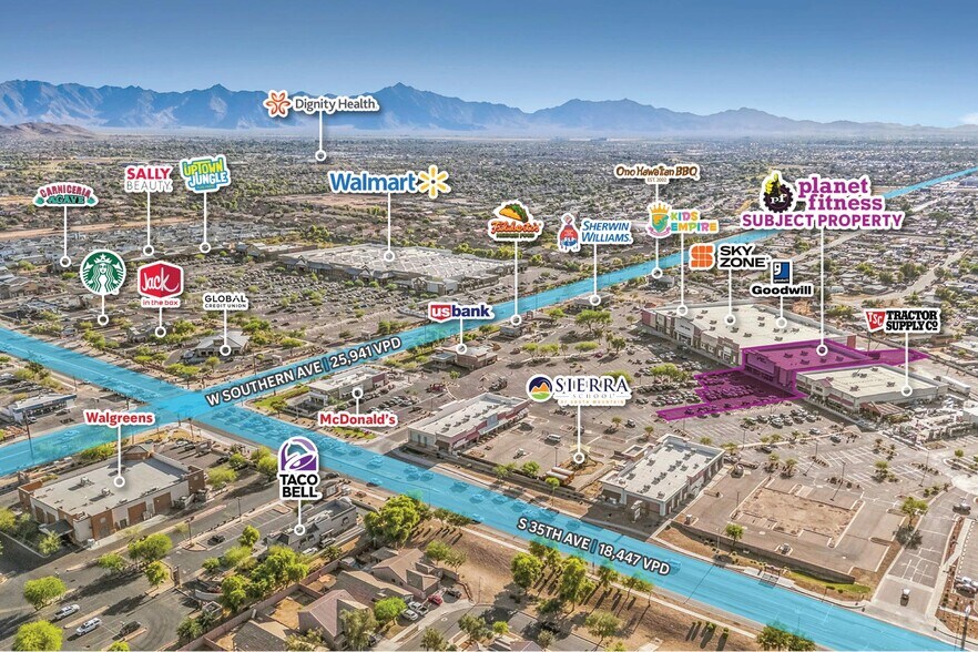 3630 W Southern Ave, Phoenix, AZ à vendre - Photo du bâtiment - Image 3 de 7