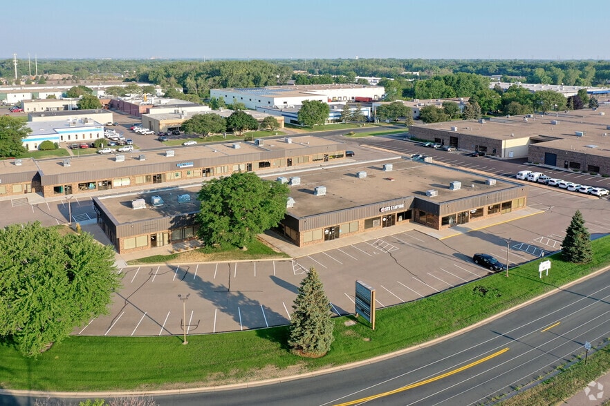 7960-7990 University Ave NE, Fridley, MN for lease - Aerial - Image 2 of 5