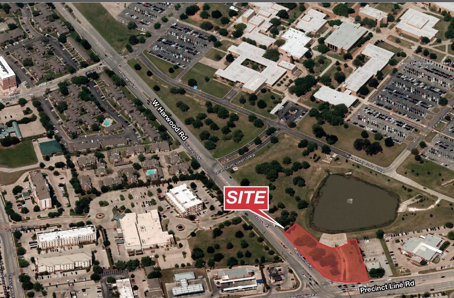 NWC W Harwood Rd & Precinct Rd, Hurst, TX à vendre - A rien - Image 1 de 1