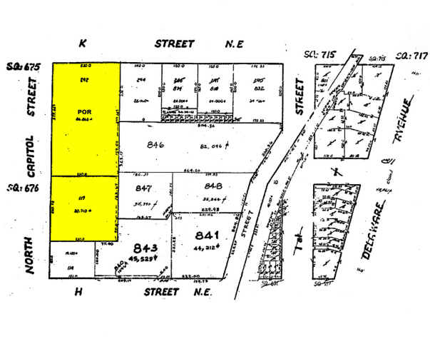 999 N Capitol St NE, Washington, DC à louer - Plan cadastral - Image 2 de 26