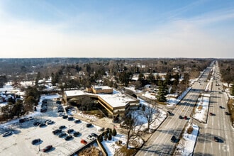 38505 Woodward Ave, Bloomfield Hills, MI - Aérien Vue de la carte