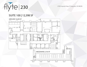 2200 E Imperial Hwy, El Segundo, CA à louer Plan d’étage- Image 1 de 1