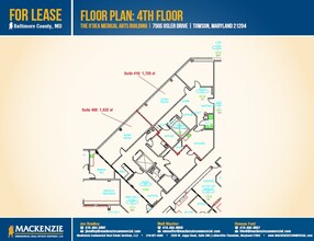 7505 Osler Dr, Towson, MD for lease Floor Plan- Image 1 of 1