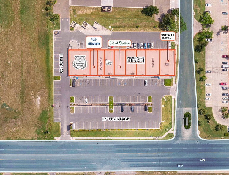 2500 W Trenton Rd, Edinburg, TX à louer - Plan de site - Image 2 de 6