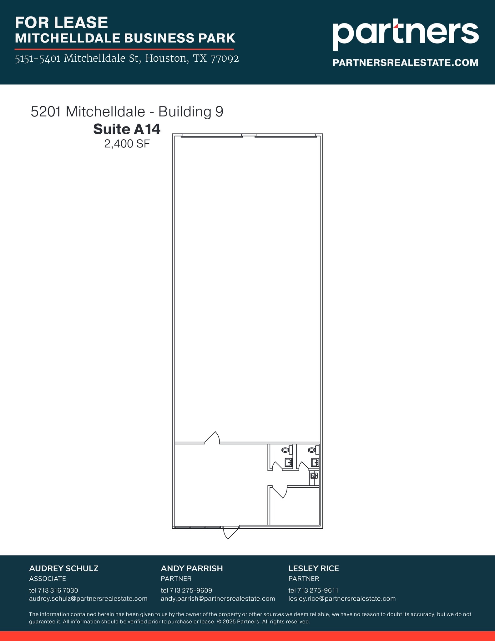 5151 Mitchelldale St, Houston, TX for lease Site Plan- Image 1 of 1