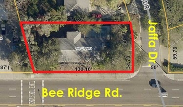 2455 Bee Ridge Rd, Sarasota, FL - Aerial  map view