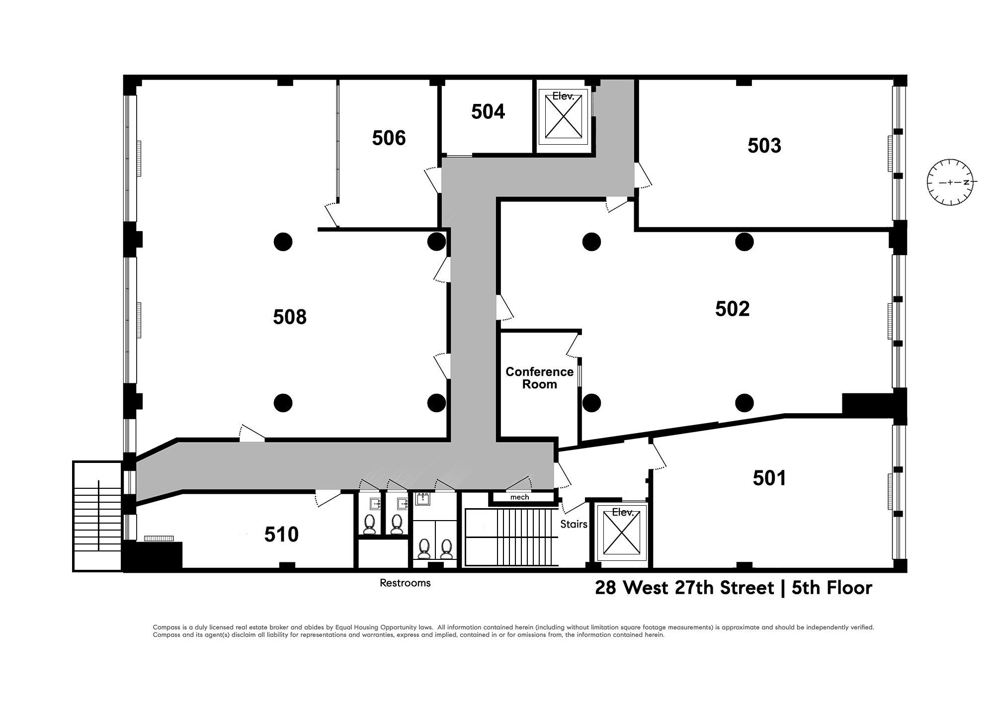 28 W 27th St, New York, NY for lease Floor Plan- Image 1 of 5