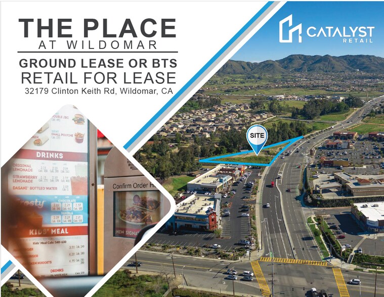 32179 Clinton Keith Rd, Wildomar, CA for lease - Aerial - Image 1 of 8