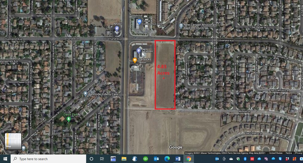 390 N Mercey Springs Rd, Los Banos, CA à vendre - Aérien - Image 1 de 3