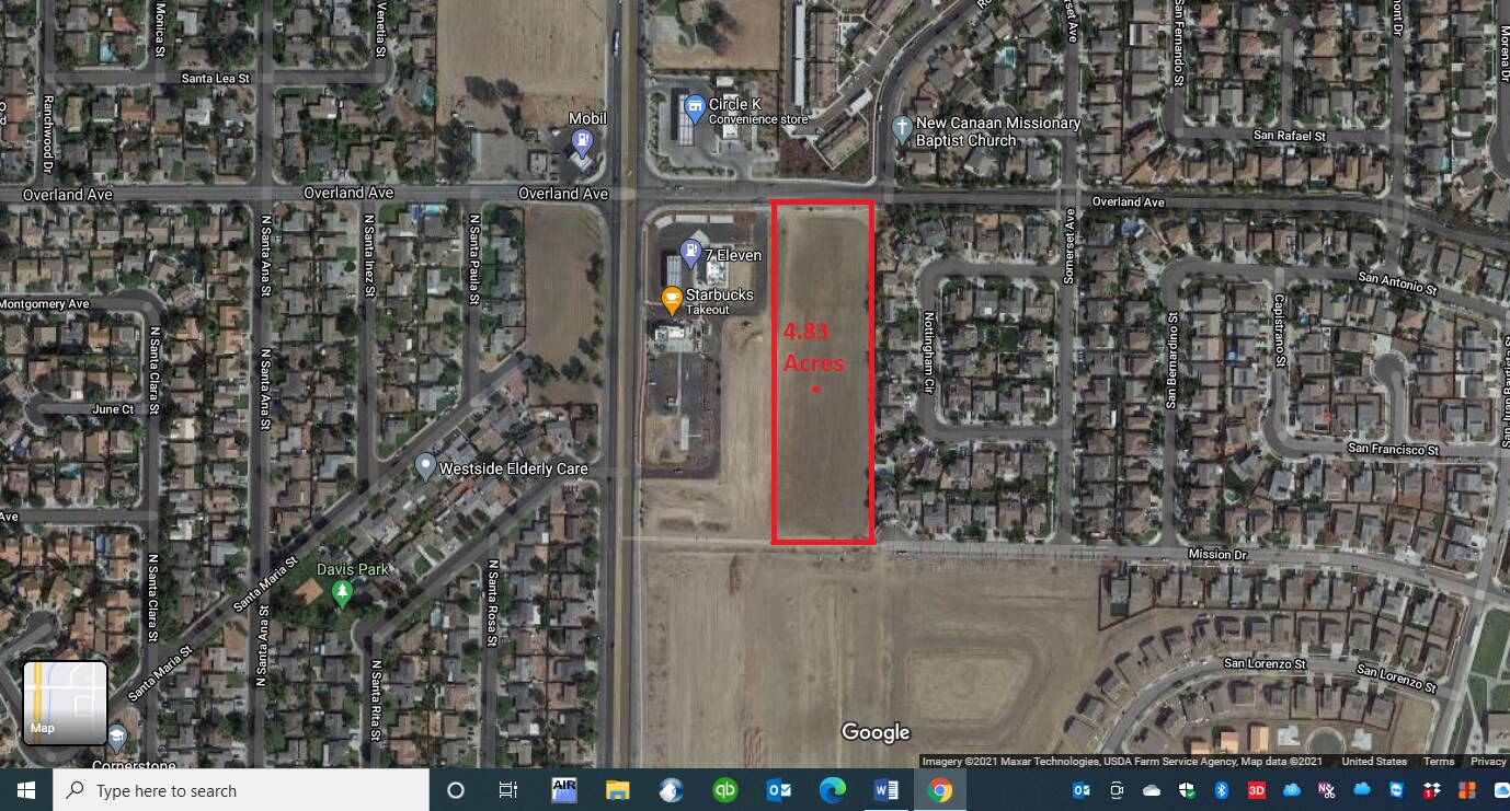 390 N Mercey Springs Rd, Los Banos, CA à vendre Aérien- Image 1 de 4
