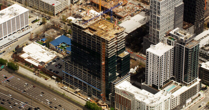 1020 Spring St, Atlanta, GA - aerial  map view