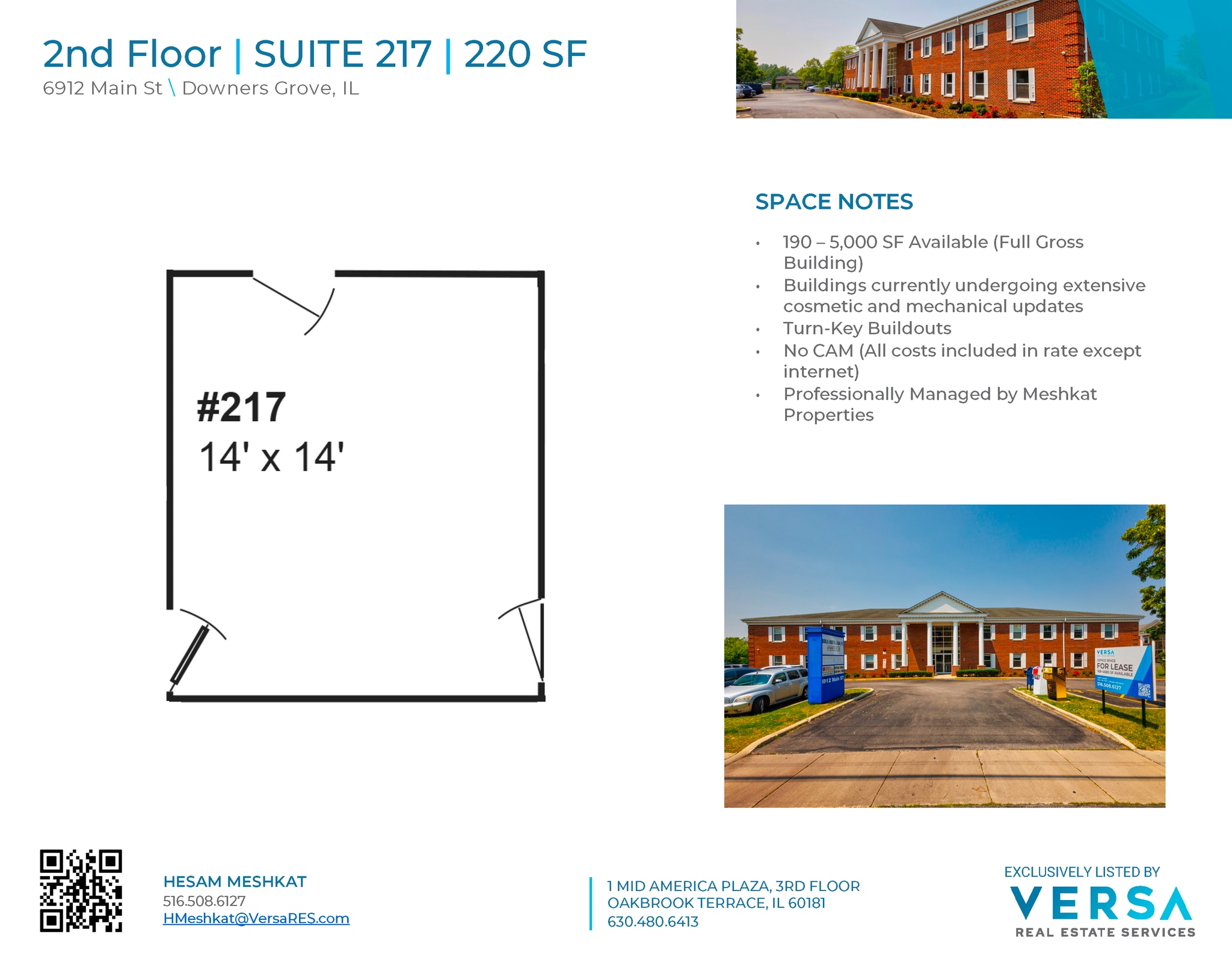 6912 Main St, Downers Grove, IL for lease Floor Plan- Image 1 of 1