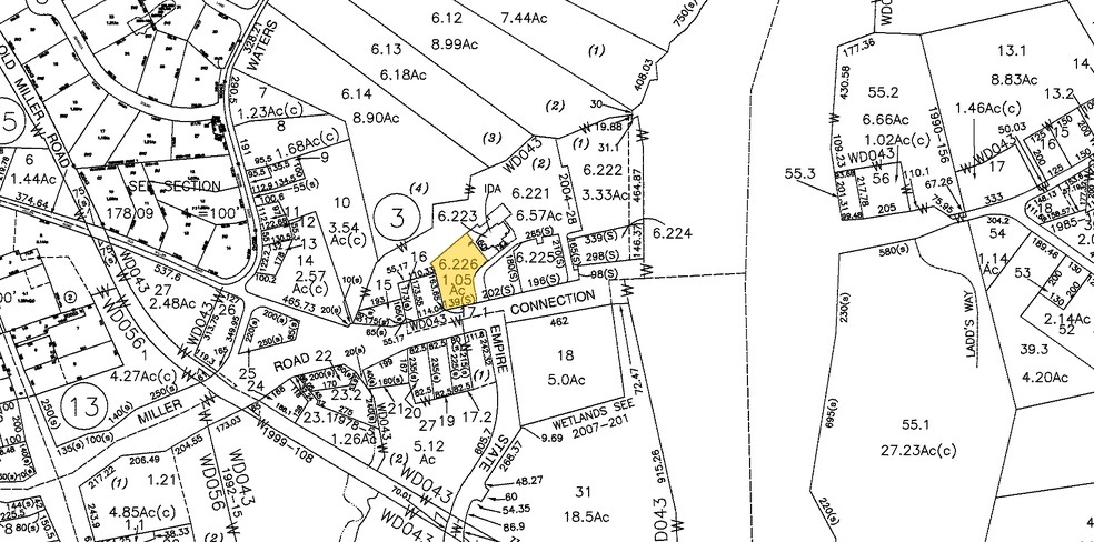 77 Miller Rd, South Schodack, NY à louer - Plan cadastral - Image 3 de 4