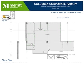 8830 Stanford Blvd, Columbia, MD à louer Plan d’étage- Image 2 de 2