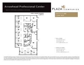 18301 N 79th Ave, Glendale, AZ for lease Floor Plan- Image 1 of 1