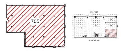 141 Flushing Ave, Brooklyn, NY for lease Floor Plan- Image 2 of 2