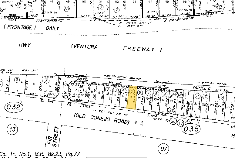 2165-2167 E Ventura Blvd, Camarillo, CA for lease - Plat Map - Image 3 of 5