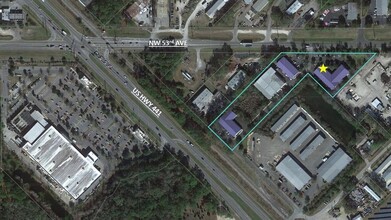 1315 NW 53rd Ave, Gainesville, FL - aerial  map view