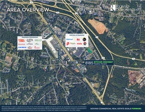 8185 Ritchie Hwy, Pasadena, MD - Aerial  map view