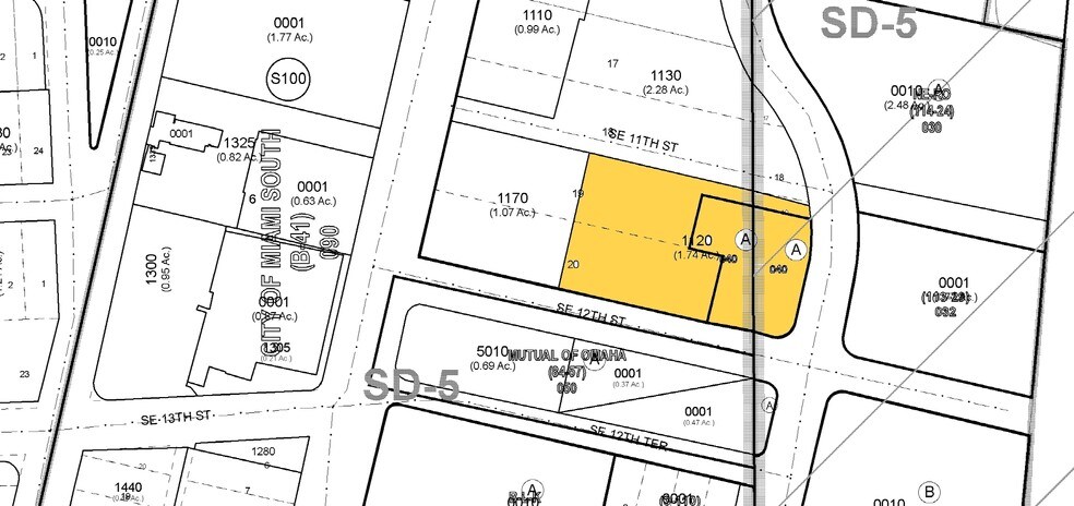 1111 Brickell Ave, Miami, FL à louer - Plan cadastral - Image 2 de 57