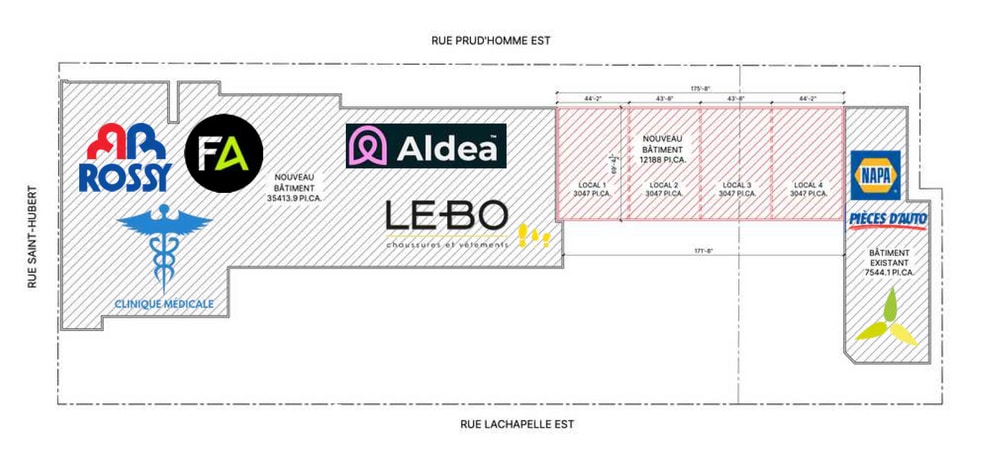 91-105 St Lachapelle E, Saint-remi, QC à louer - Plan d’étage - Image 3 de 3