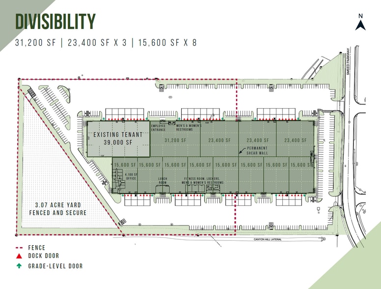 1906 Smeed Pky, Caldwell, ID for lease - Site Plan - Image 3 of 3