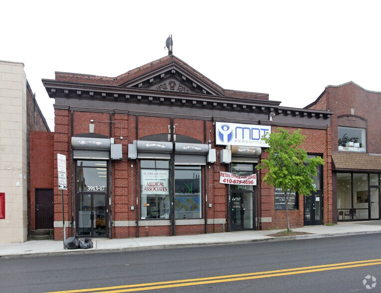 3909-3917 Eastern Ave, Baltimore, MD à louer - Photo du bâtiment - Image 2 de 2