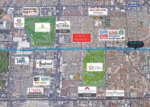 1750 E Desert Inn Rd, Las Vegas, NV - AERIAL  map view - Image1