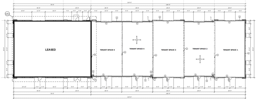4815-4831 S Tavistock Ave, Meridian, ID for lease - Floor Plan - Image 2 of 5