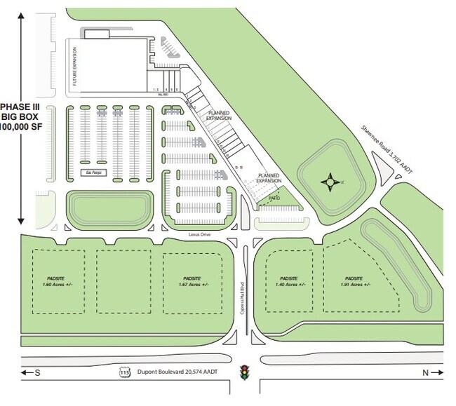 More details for Route 113 & Shawnee Rd, Milford, DE - Land for Lease