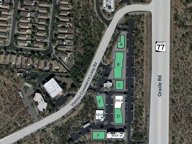 Plus de détails pour Vistoso Commerce Loop Rd & Oracle Rd - Lot B, Oro Valley, AZ - Bureau à vendre