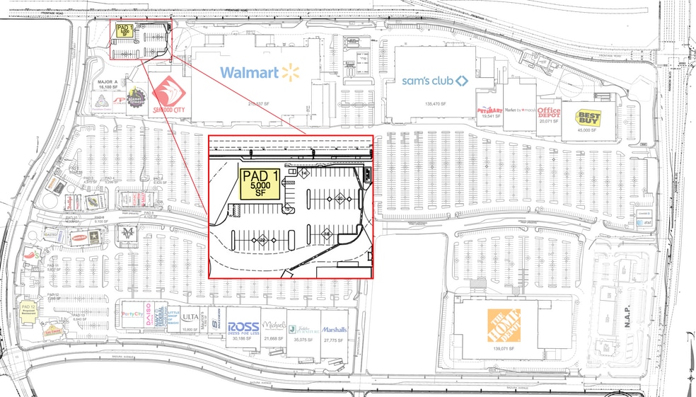 Roy Horn Way way, Las Vegas, NV for lease - Site Plan - Image 1 of 1